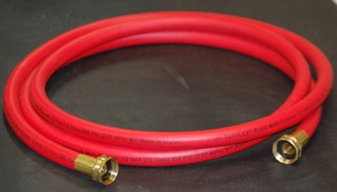 Hose - 1/2" x 8' Multi-Purpose with female brass GHT ends