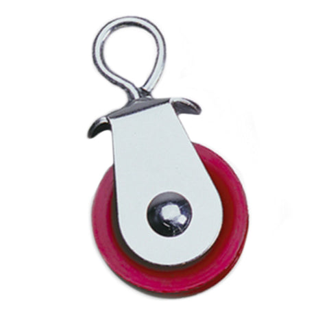Pulley - 1 3/4" Red Fiberglass With Hood
