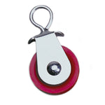 Pulley - 1 3/4" Red Fiberglass With Hood